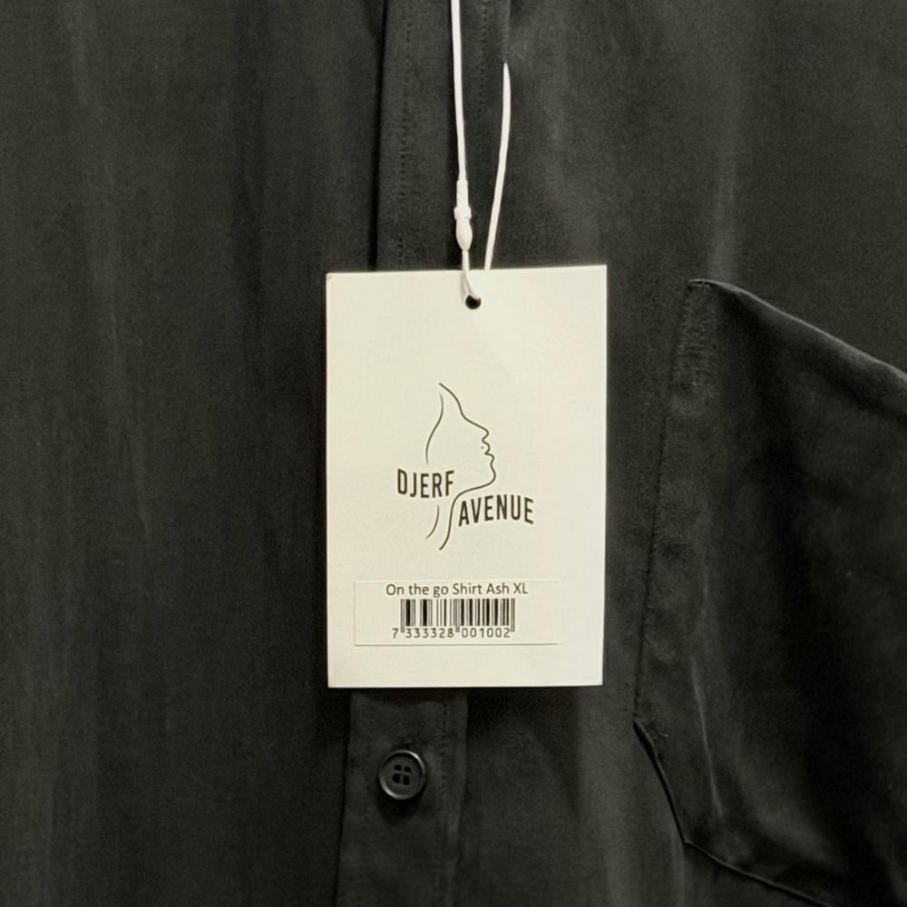 Djerf Avenue On The Go Shirt – Ash / Black – XL – NWT - Picture 14 of 16
